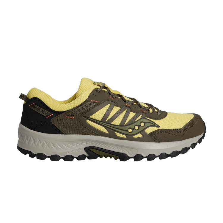 Saucony Grid Peak 'Yellow Walnut' — Yellow/Walnut