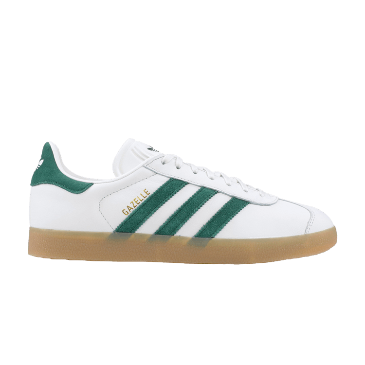 Adidas Gazelle — vintage white/collegiate green
