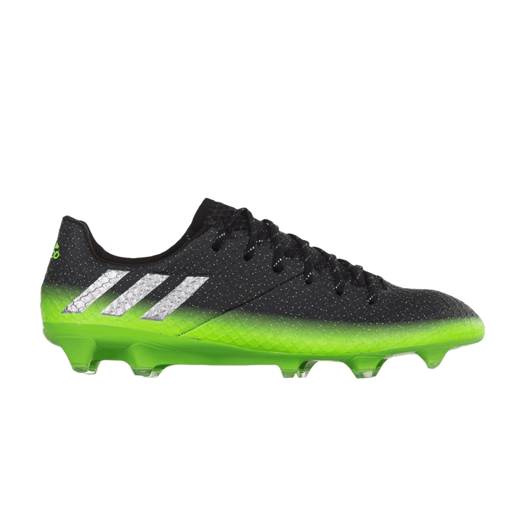Adidas Messi 16.1 FG AG 'Dark Grey Solar Green' — Dark Grey/Silver Metallic/Solar Green