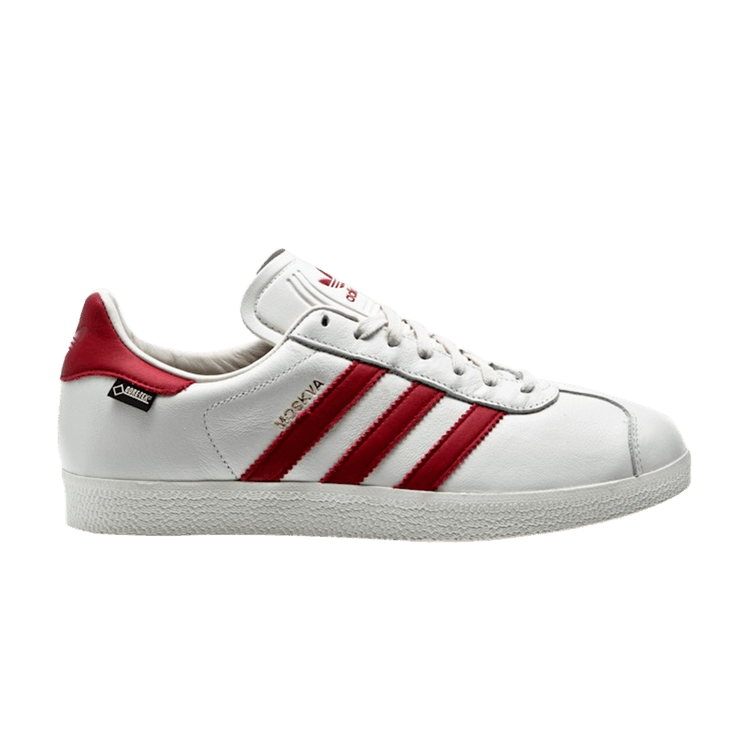 Adidas Gazelle GTX 'Moskva' — Chalk White/Power Red