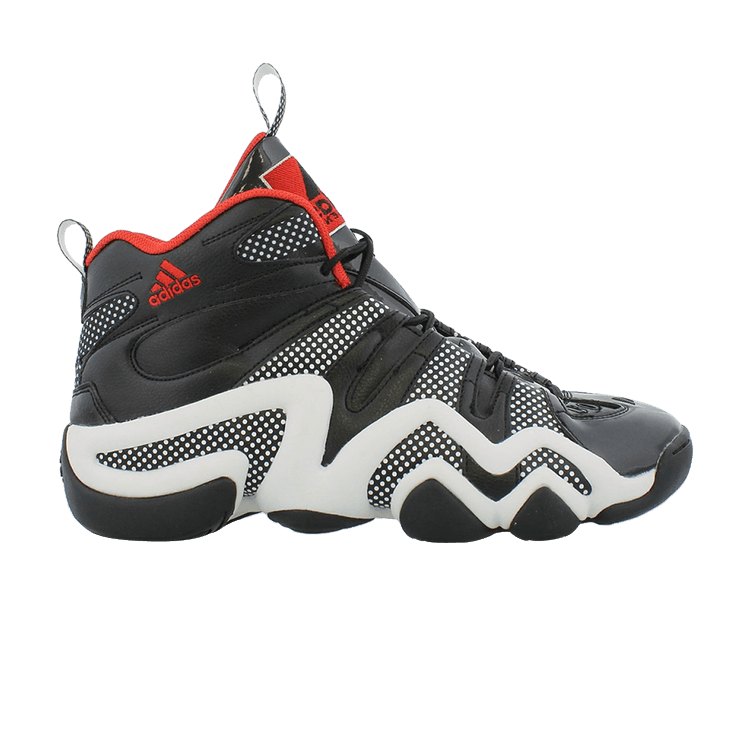 Adidas Crazy 8 'Black Scarlet' — Black/Footwear White/Light Scarlet