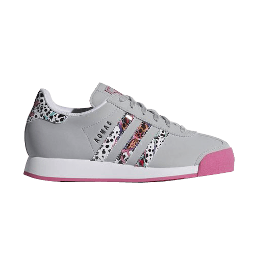 Adidas SAMOA J — Clear Onix / Pink / Running White Ftw