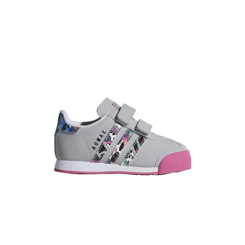 Adidas SAMOA I — Clear Onix / Core Black / Pink