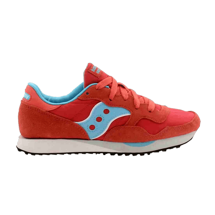 Saucony DXN Trainer — Red / Light Blue