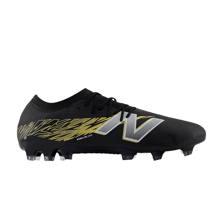 New Balance Furon V8 Elite FG 'Black Metallic Gold' — Black/Metallic Gold/Metallic Silver