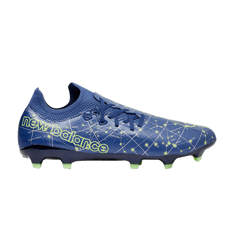 Eberechi Eze x New Balance Furon v7 Pro FG 'Starraiser' — Moon Shadow/Pixel Green/Silver