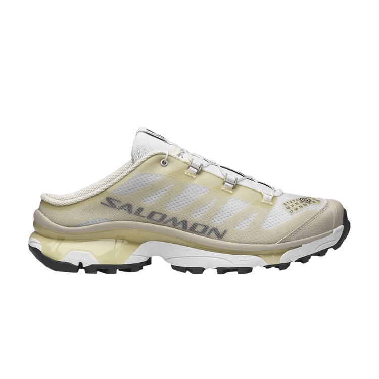 MM6 Maison Margiela x Salomon XT-4 Mule 'White Green Haze' — White/Green Haze/Silver