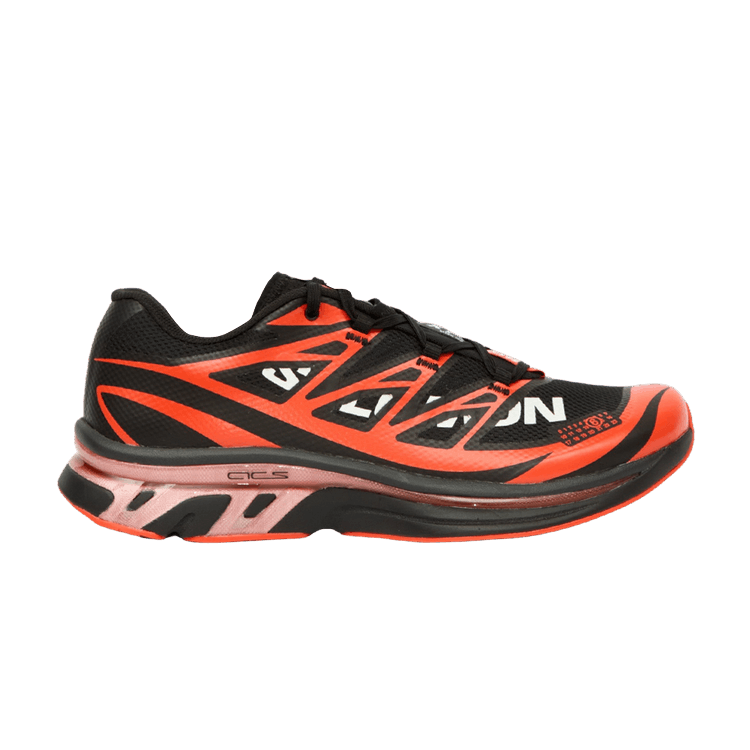 MM6 Maison Margiela x Salomon XT-6 'Black Cherry Tomato' — Black/Cherry Tomato/White