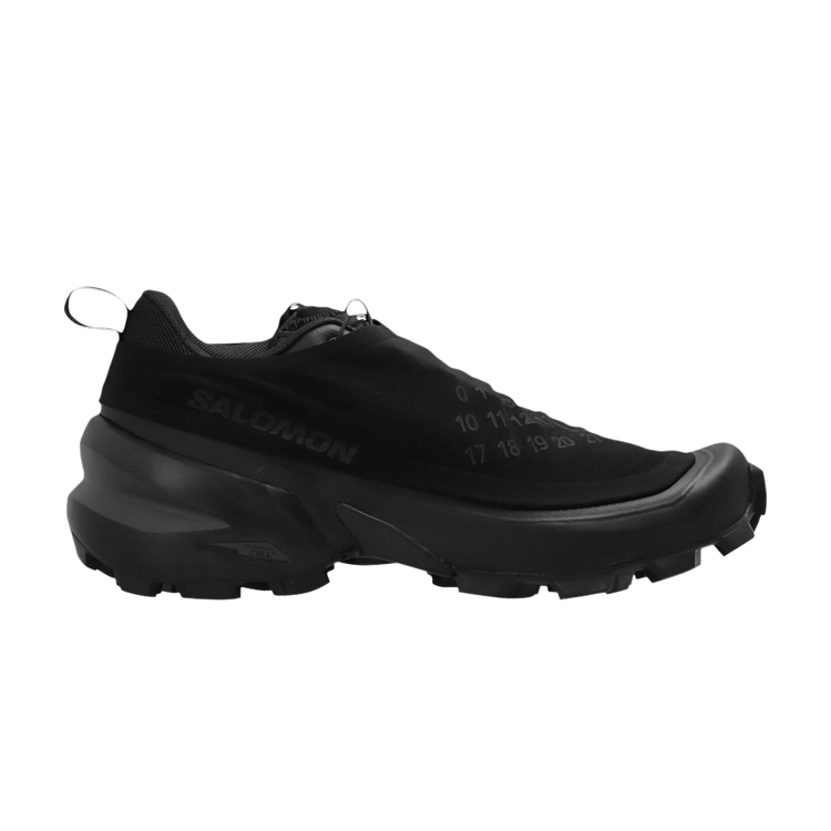 MM6 Maison Margiela x Salomon S/Lab Cross Dust 'Black Asphalt' — Black/Black/Asphalt