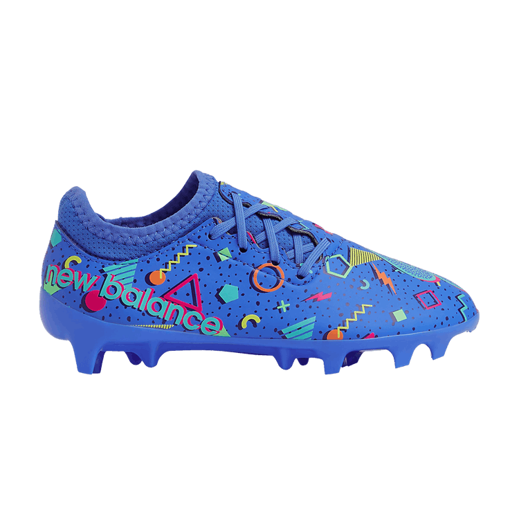New Balance Raheem Sterling x Furon v7 Dispatch FG Kids 'Route to Success' — Bright Lapis/Teal Blue
