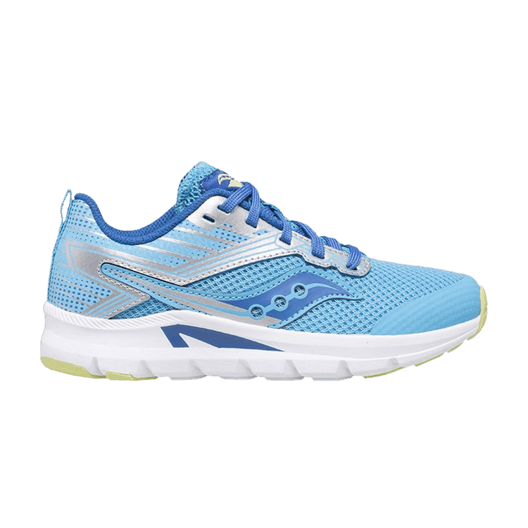 Saucony Axon Big Kid 'Blue Silver' — Blue/Silver