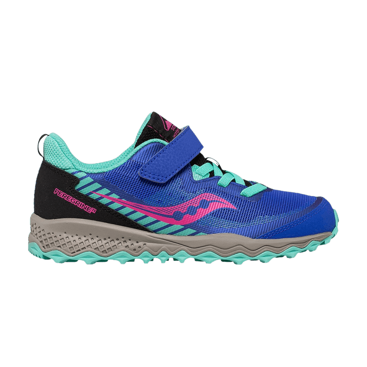 Saucony Peregrine 11 Shield A/C Big Kid 'Blue Turquoise' — Blue/Turquoise