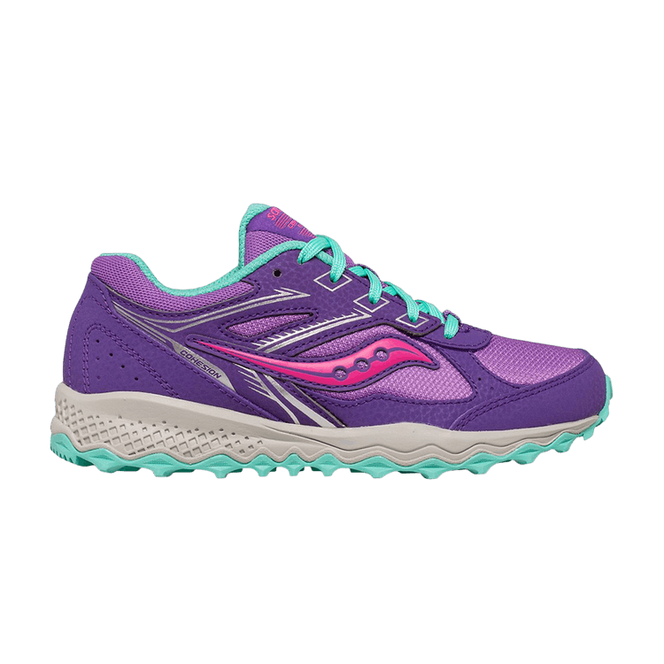 Saucony Cohesion TR14 Lace Big Kid 'Purple Pink' — Purple/Pink
