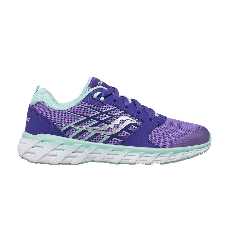 Saucony Wind 2.0 Lace Big Kid 'Purple' — Purple