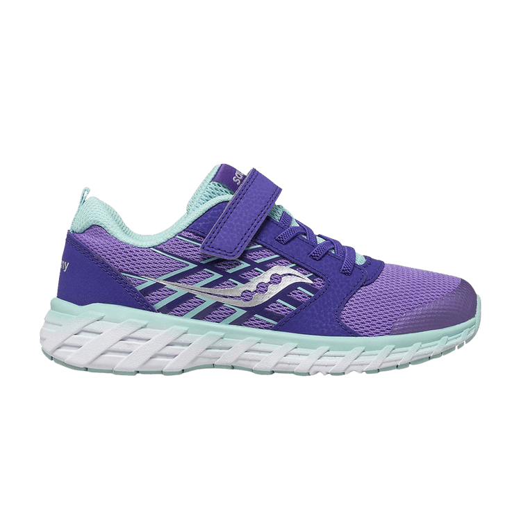 Saucony Wind 2.0 A/C Big Kid 'Purple Mint' — Purple