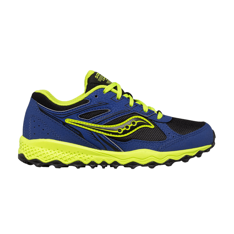 Saucony Cohesion TR14 Lace Big Kid 'Blue Green' — Blue/Black/Green