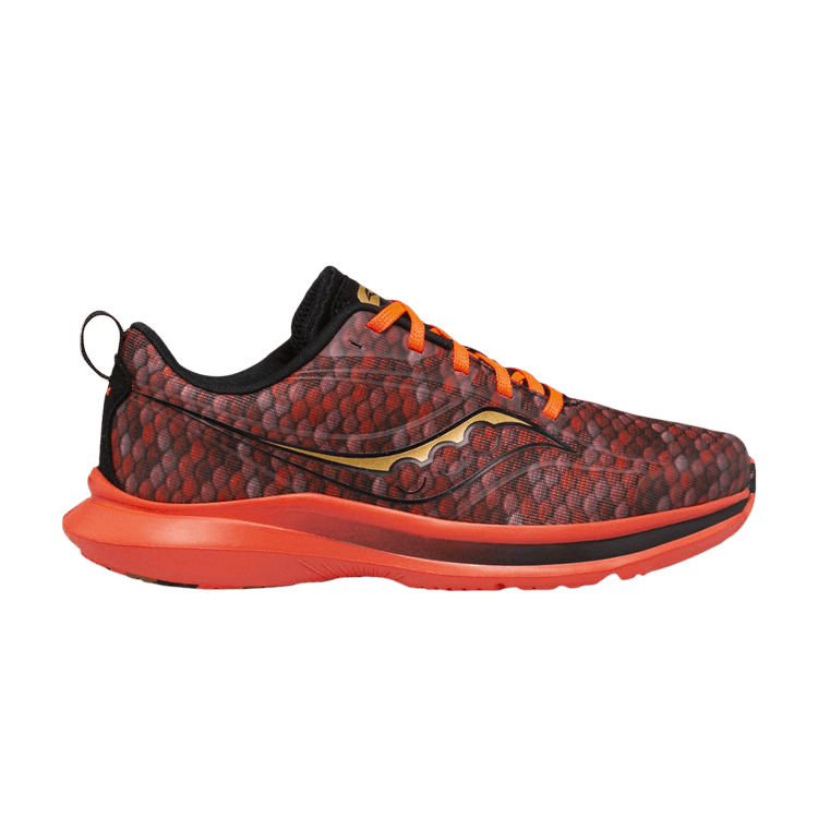Boston Children's Hospital x Saucony Kinvara 13 Big Kid 'Adrian' — Red/Black