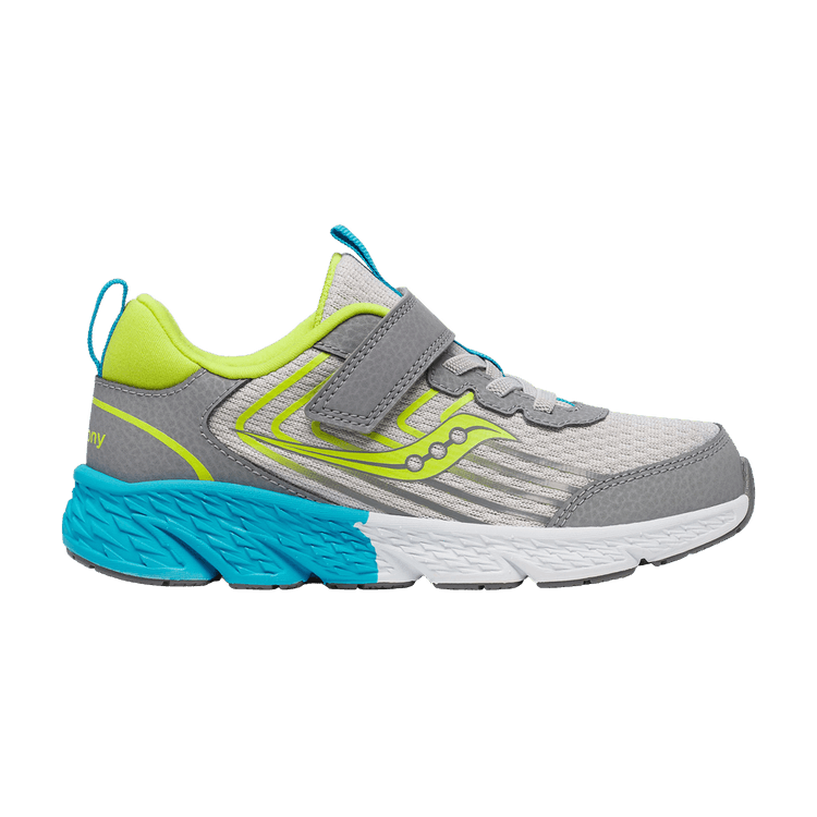 Saucony Wind 3.0 A/C Big Kid 'Grey Green' — Grey/Green
