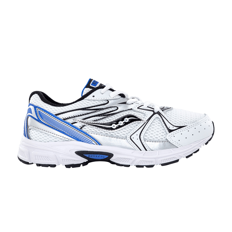 Saucony Grid Ride Millennium KDZ Big Kid 'White Royal' — White/Royal
