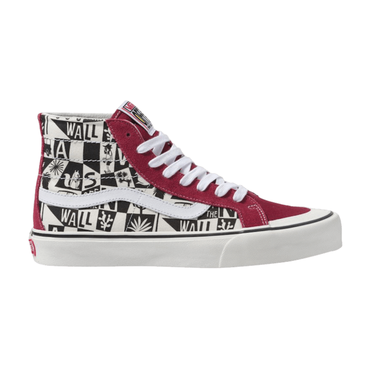 Yusuke Hanai x Vans Sk8-Hi 138 Decon SF 'Illustrations' — Rumba Red/Marshmallow