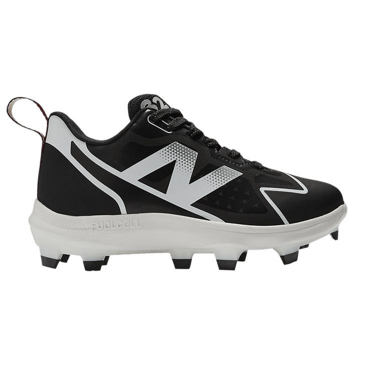 New Balance FuelCell Romero Duo Molded Big Kid 'Black White' — Black/White/Mercury Red