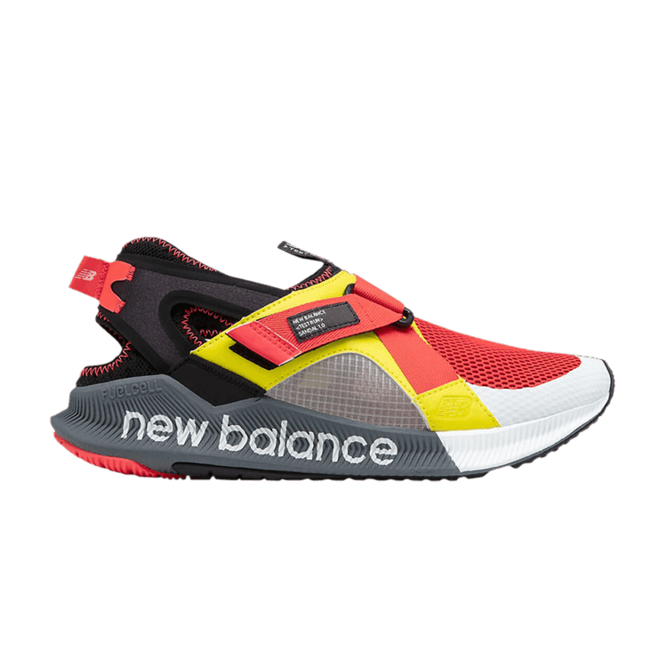 New Balance Fuel Cell Sandal 1.0 'Black Energy Red' — Black/Energy Red