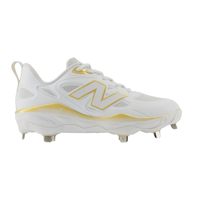 New Balance Wmns Fresh Foam X Velo v4 Metal 'White Gold' — White/Gold