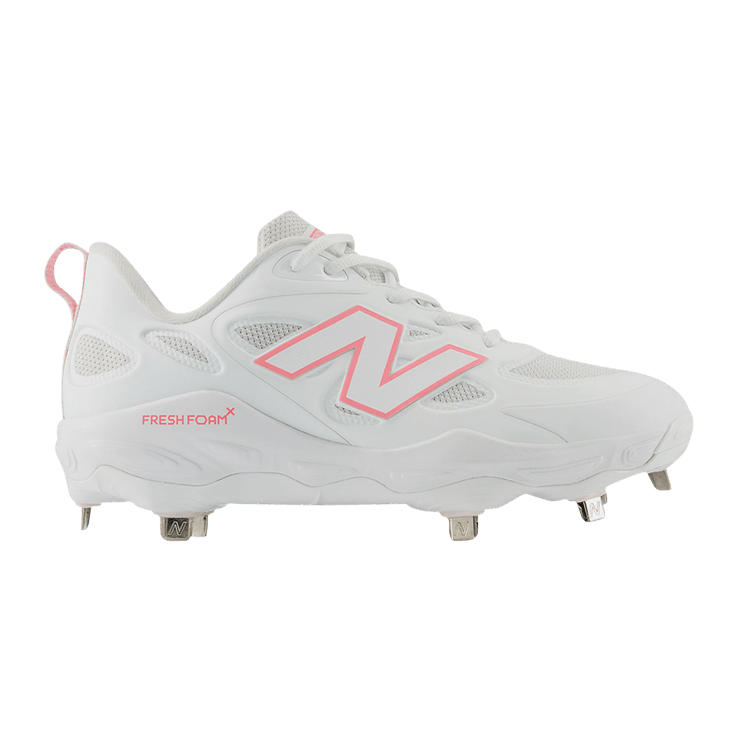 New Balance Wmns Fresh Foam X Velo v4 Metal 'White Ultra Pink' — White/Ultra Pink