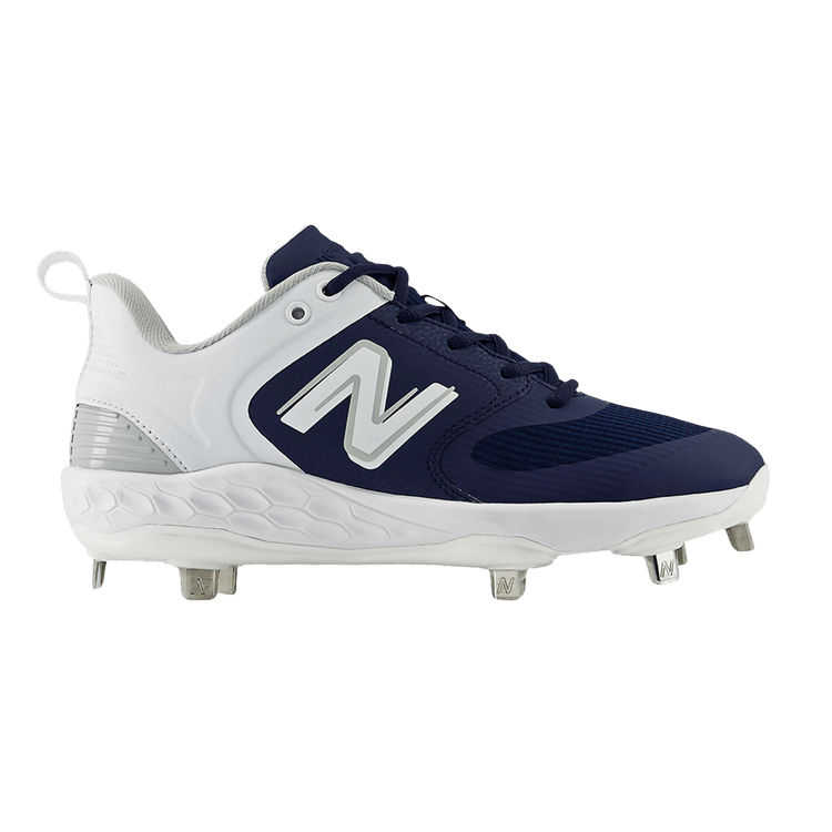 New Balance Wmns Fresh Foam X Velo v3 Metal Wide 'Navy White' — Navy/White