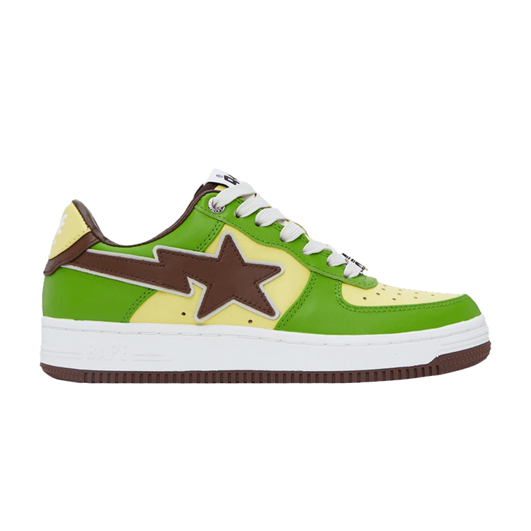 Wmns Bapesta 'Green Brown' SSENSE Exclusive — Green/Yellow/Brown