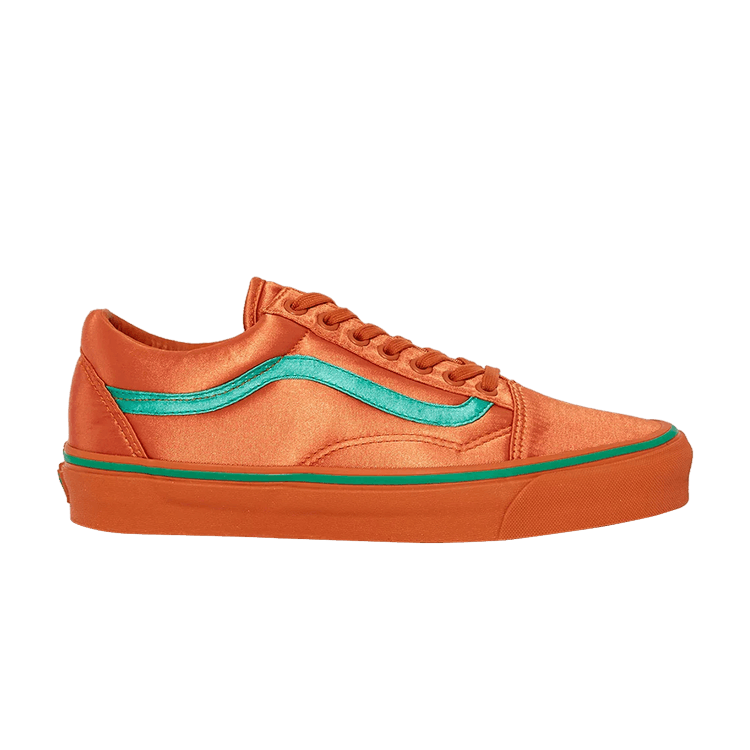 Opening Ceremony x Vans Old Skool Satin 'Burnt Orange' — Burnt Orange/Emerald