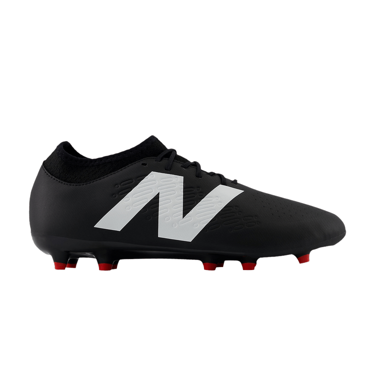 New Balance Tekela V4+ Magique FG 2E Wide 'Black White' — Black/White/True Red