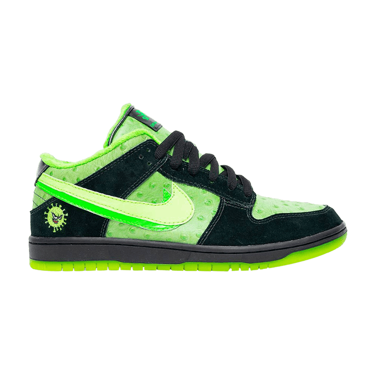Airthirtytwo x Nike SB Dunk Low 'Stay Home' — Black/Virus-Green