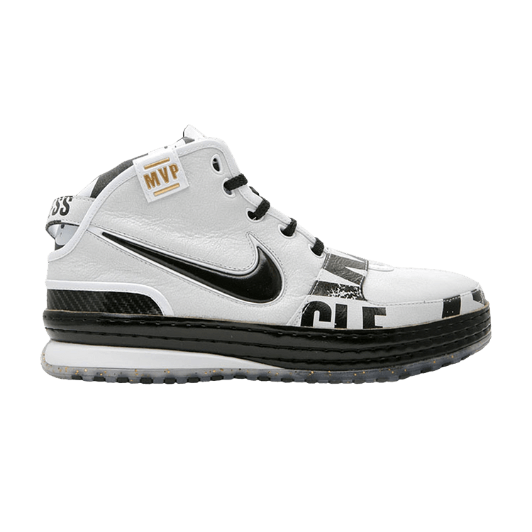 Nike Zoom LeBron 6 'MVP' Sample — White/Black/Metallic Gold