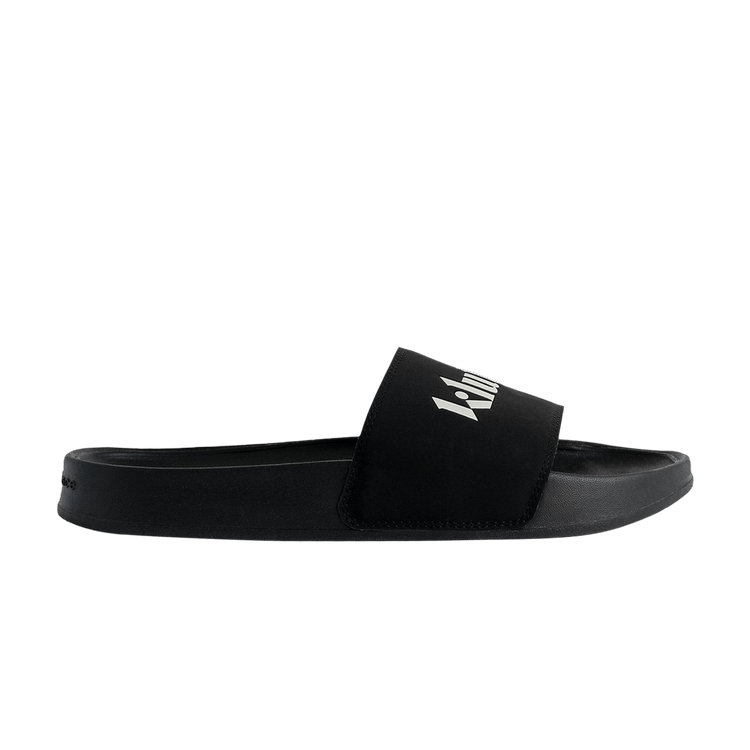 Klutch Athletics x New Balance 200 Slide 'Black Angora' — Black/Angora