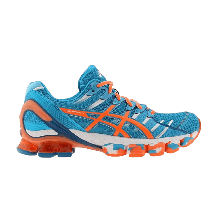 Asics Gel Kinsel 4 — Island Blue / White / Flash Orange