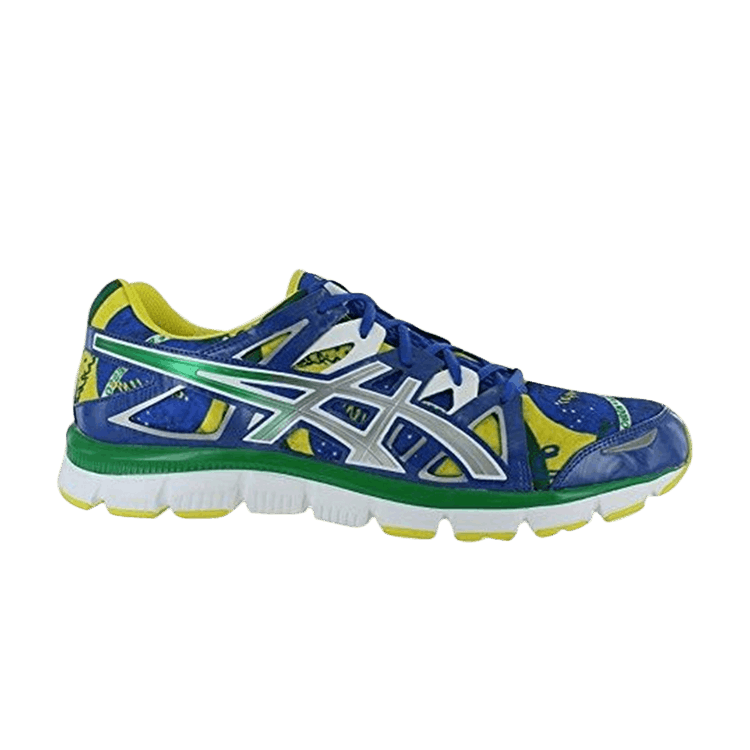 Asics Wmns Gel Blur33 2.0 'Brazil Flag' — Royal Blue/Silver/Yellow