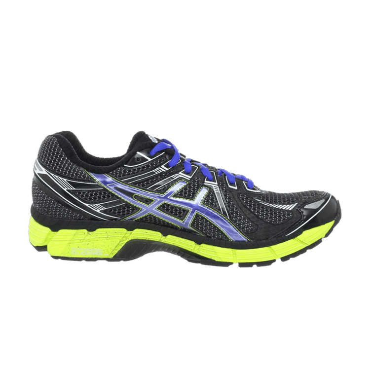 Asics GT 2000 — Black/Brilliant Blue/Lime