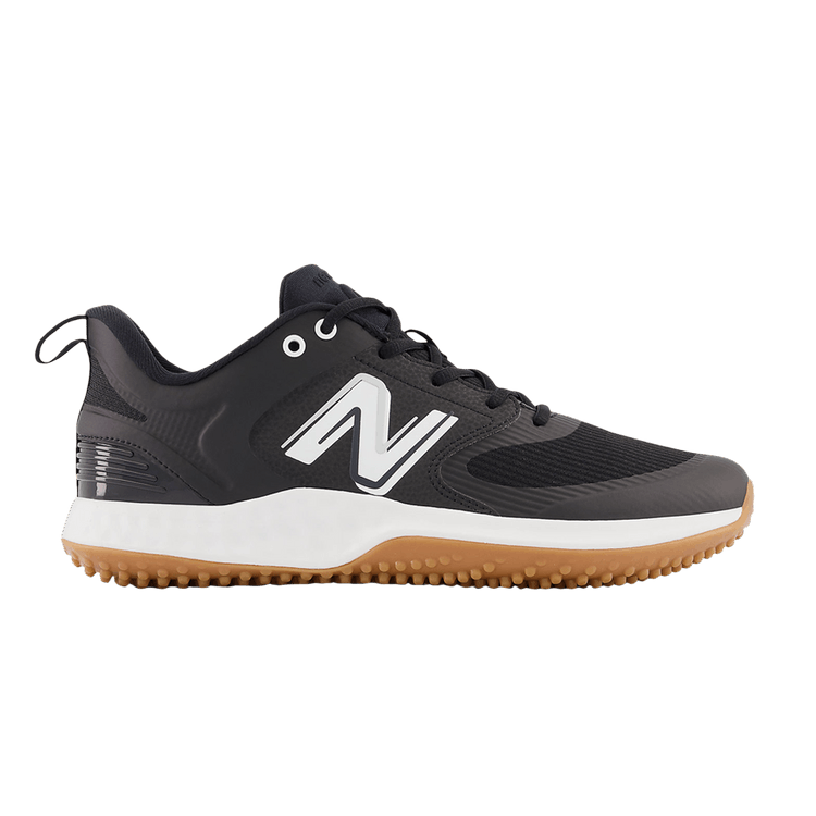 New Balance Fresh Foam 3000v6 Turf 'Black White Gum' — Black/White/Gum