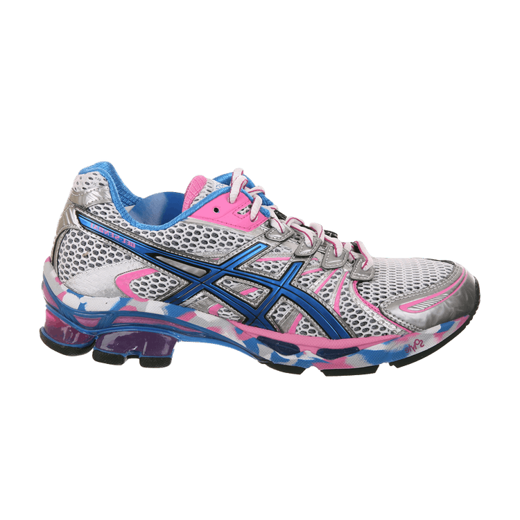 Asics Wmns Gel Sendai — White/Brilliant Blue-Silver