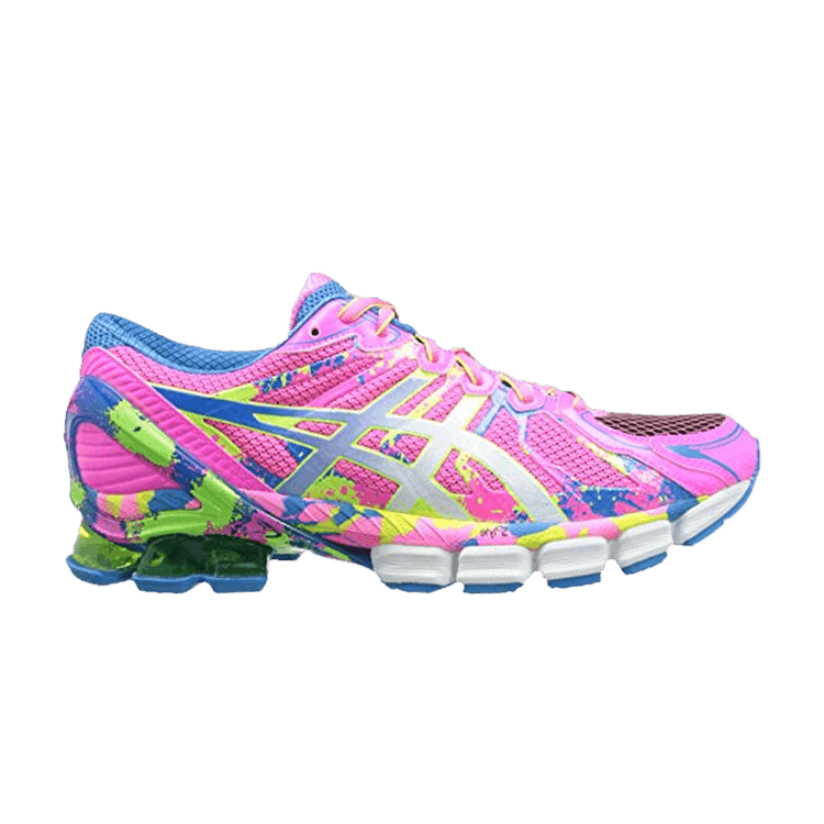 Asics Wmns Gel Sendai 2 'Hot Pink Camo' — Hot Pink/White/Flash Yellow