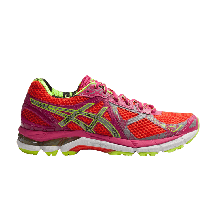 Asics Wmns GT 2000 3 Lite Show 'Cherry Tomato' — Cherry Tomato/Lite/Safety Yellow