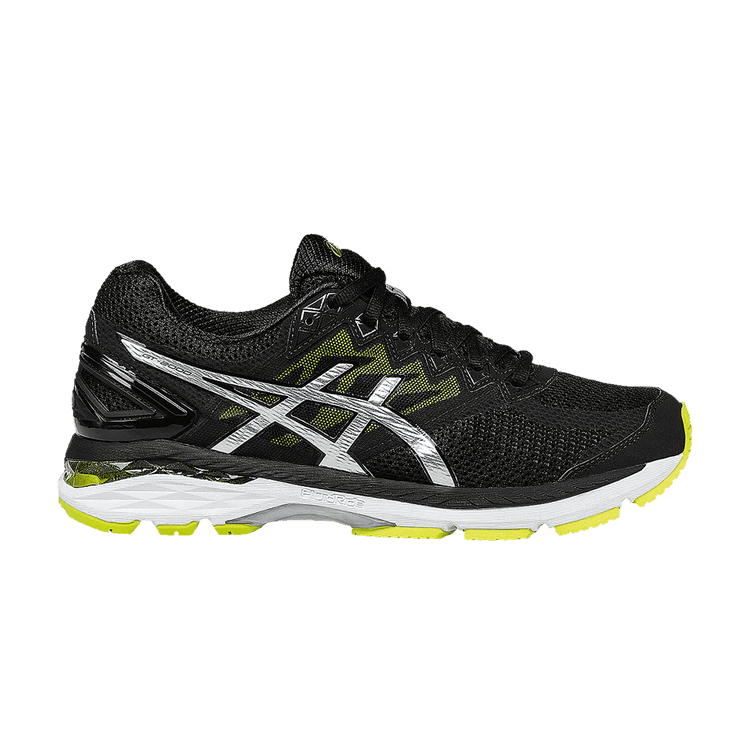 Asics GT 2000 4 'Black Lime Silver' — Black/Lime/Silver