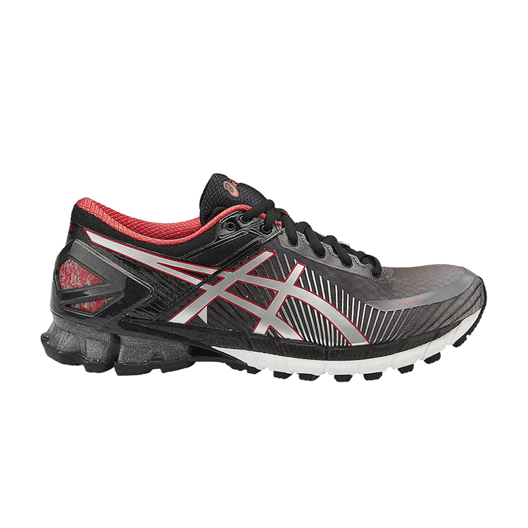 Asics Gel Kinsei 6 — Carbon/Silver/Vermilion