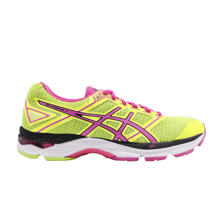 Asics Wmns Gel Phoenix 8 'Safety Yellow' — Safety Yellow/Pink Glow/Black