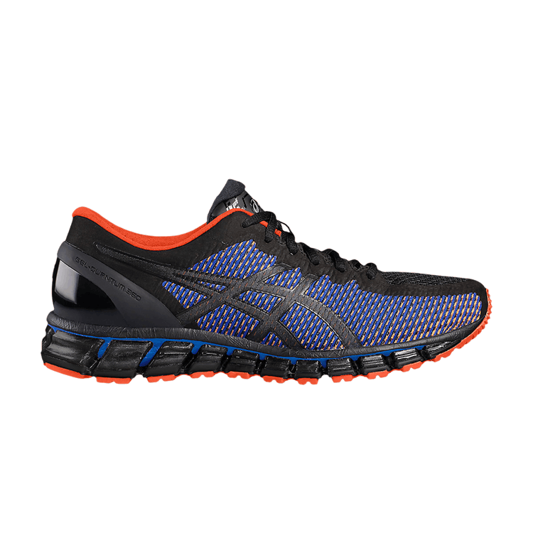 Asics Gel Quantum 360 CM 'Black Onyx Hot Orange' — Black/Onyx/Hot Orange