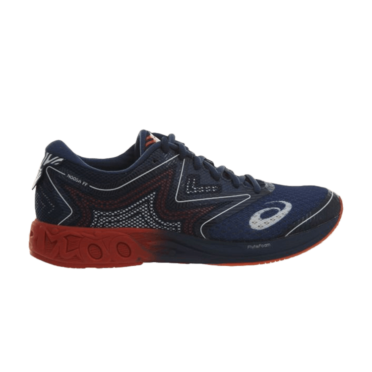 Asics Noosa FF 'Insignia Blue' — Insignia Blue/Red Clay/White