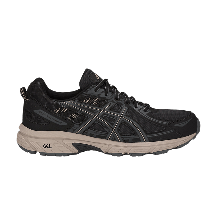 Asics Gel Venture 6 'Black Tan' — Black/Dark Grey/Feather Grey