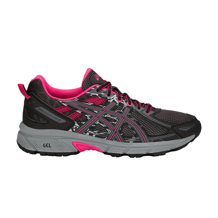 Asics Wmns Gel-Venture 6 'Pixel Pine' — Black/Pixel Pine