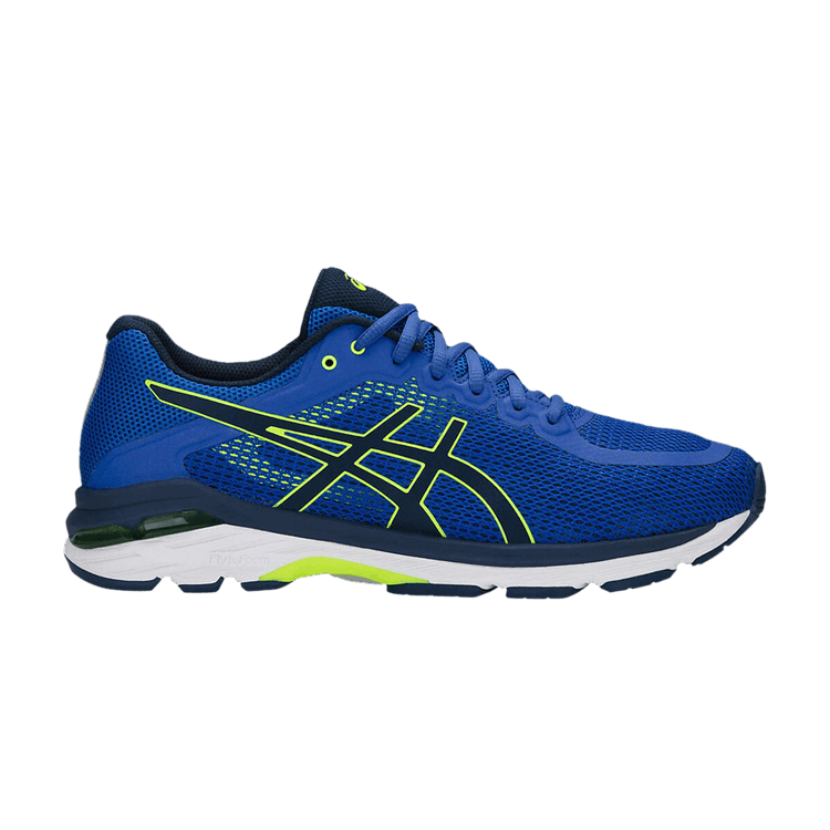 Asics Gel Pursue 4 'Victoria Blue Safety Yellow' — Victoria Blue/Dark Blue/Safety Yellow